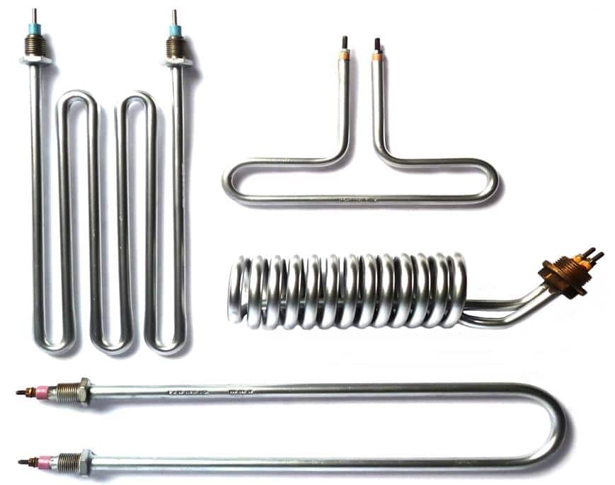 Elements blindes chauffants